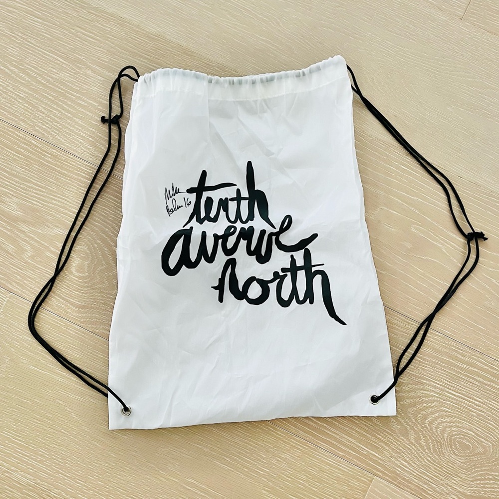 Tenth Avenue North drawstring backpack with autograph